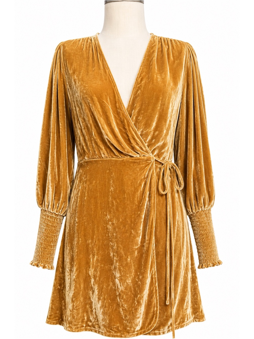 Reformation Velvet Dress XS